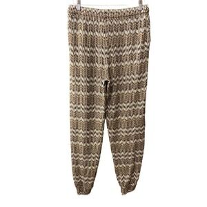 Anthro Aztec Boho Lounge Sweat Joggers pants sat sunday Medium